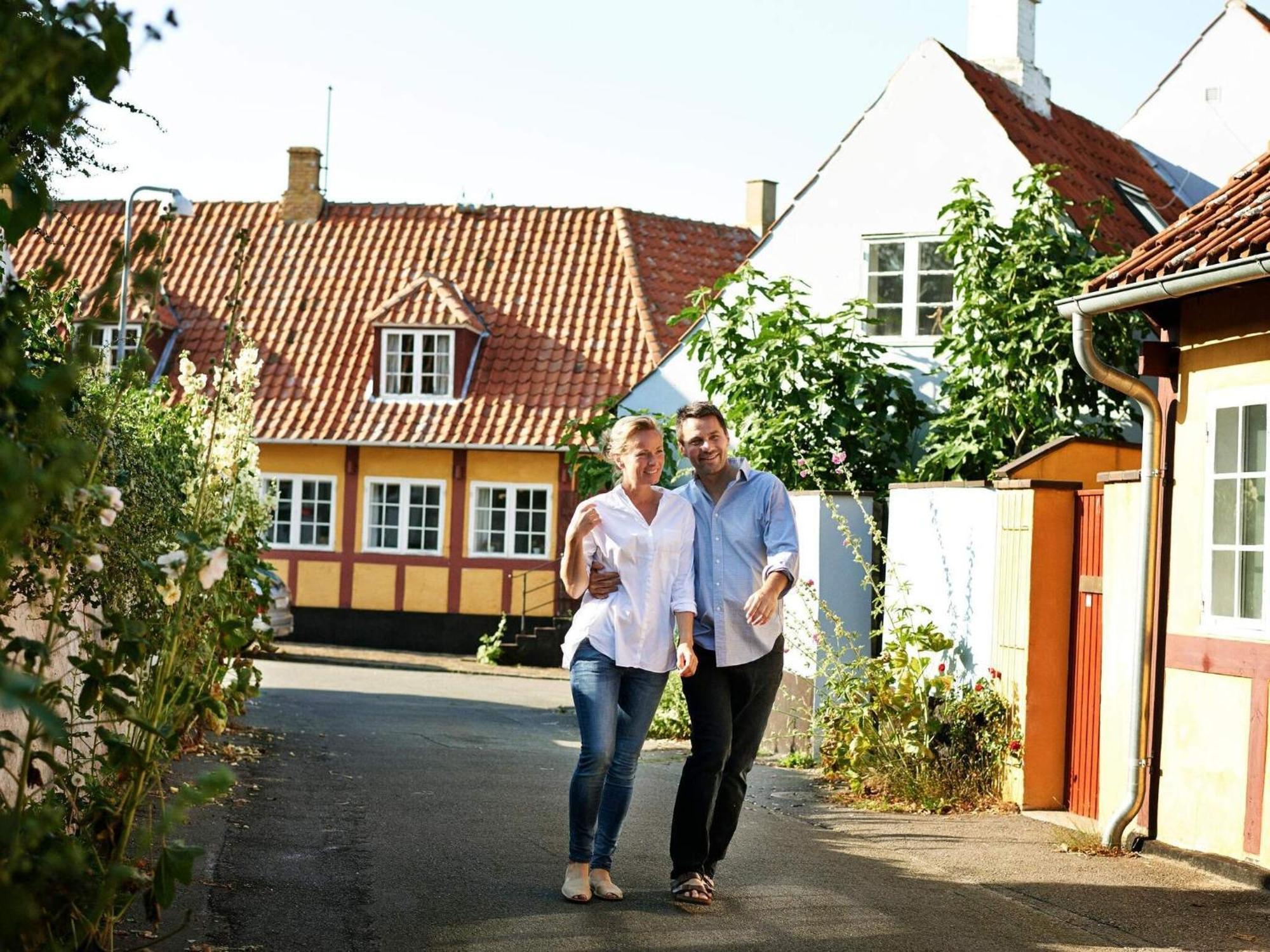 4 Person Holiday Home In Svaneke Esterno foto